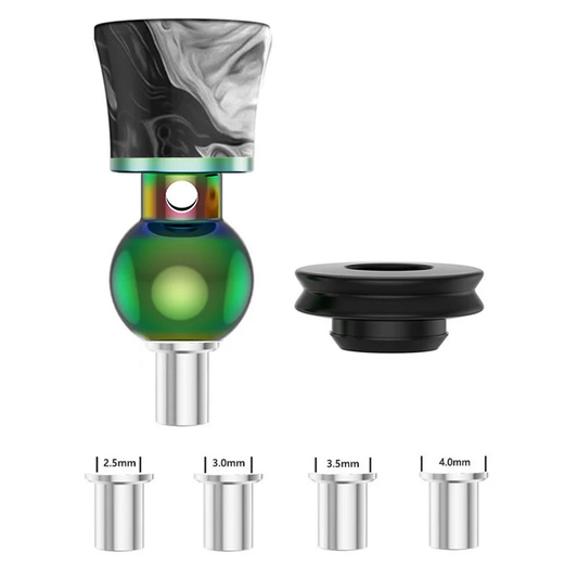 GAB Joystick Cap,Resin, colorful metal cap Adapt to Peak Pro/Peak/Carta 2 Chamber（Resin color random）
