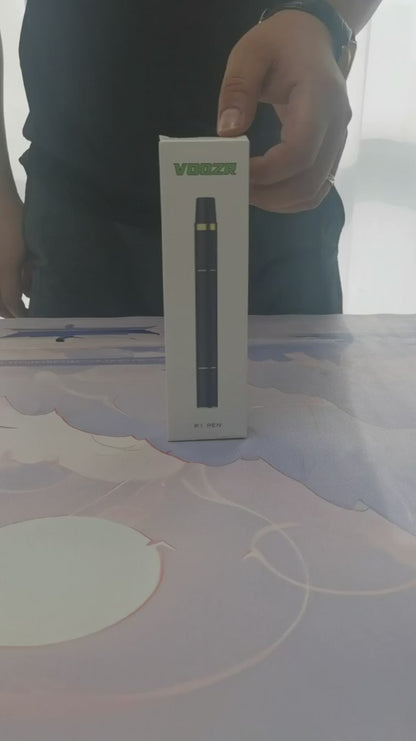 GAB P1 Pen Vaporizer Equipped with heating ceramic cup, Number of puffs shift design, 510 interface